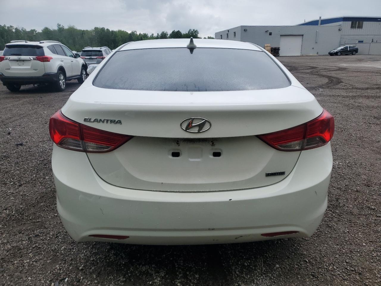2012 Hyundai Elantra Gls VIN: 5NPDH4AE5CH083587 Lot: 58247935