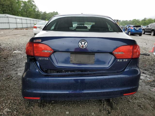  VOLKSWAGEN JETTA 2012 Синий