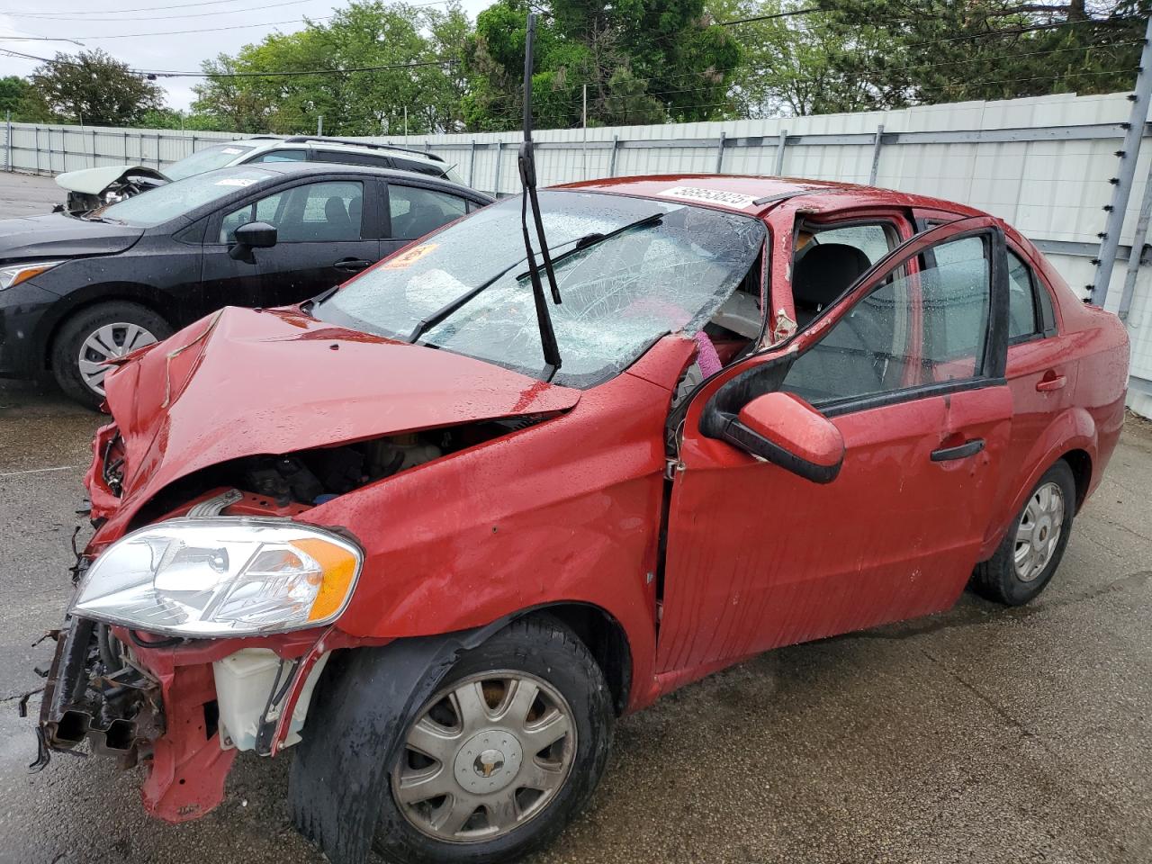 2009 Chevrolet Aveo Ls na sprzedaż w Moraine, OH - Front End