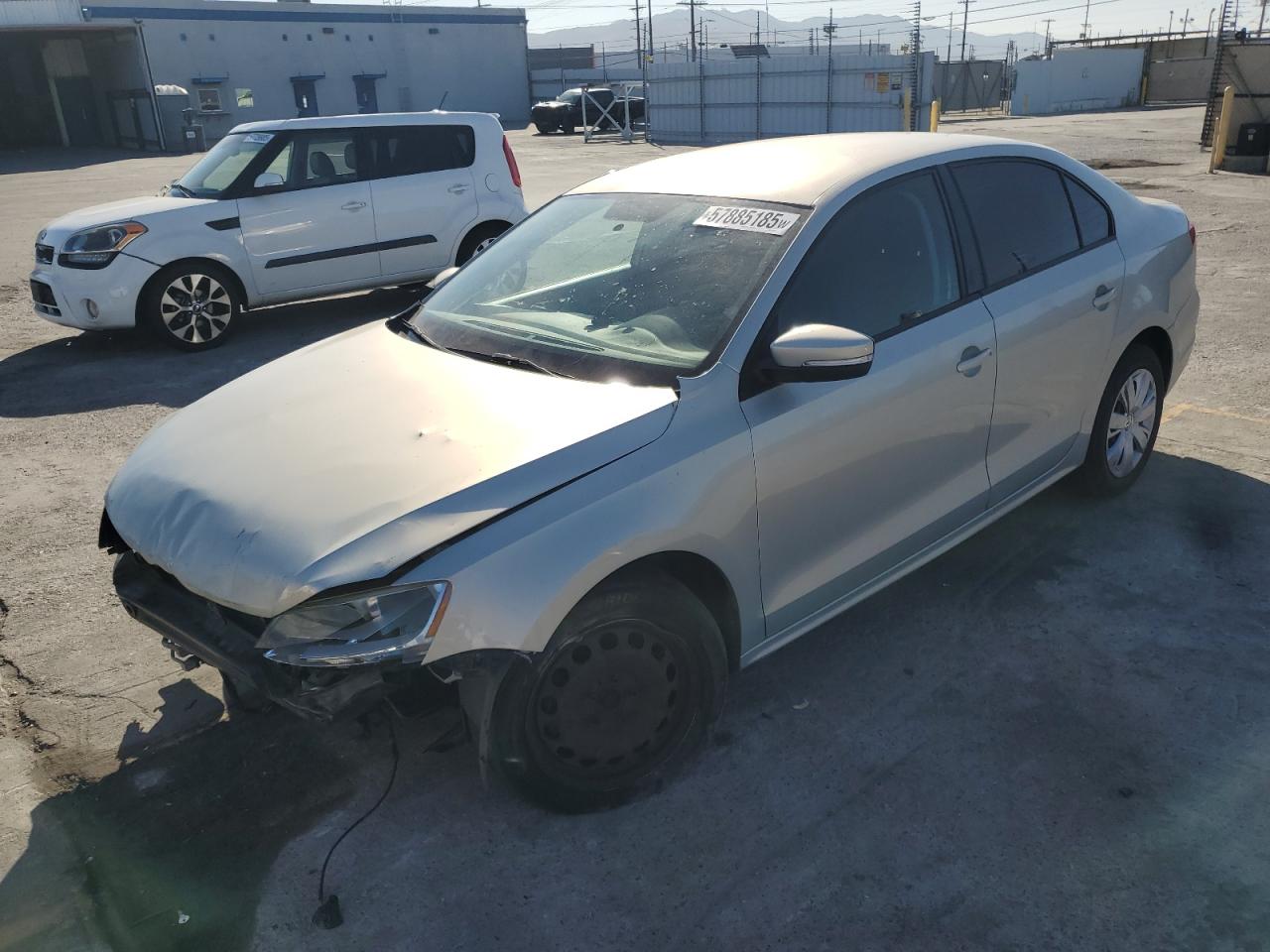 2011 Volkswagen Jetta Se იყიდება Sun Valley-ში, CA - Front End