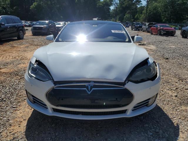 Hatchbacks TESLA MODEL S 2014 Biały