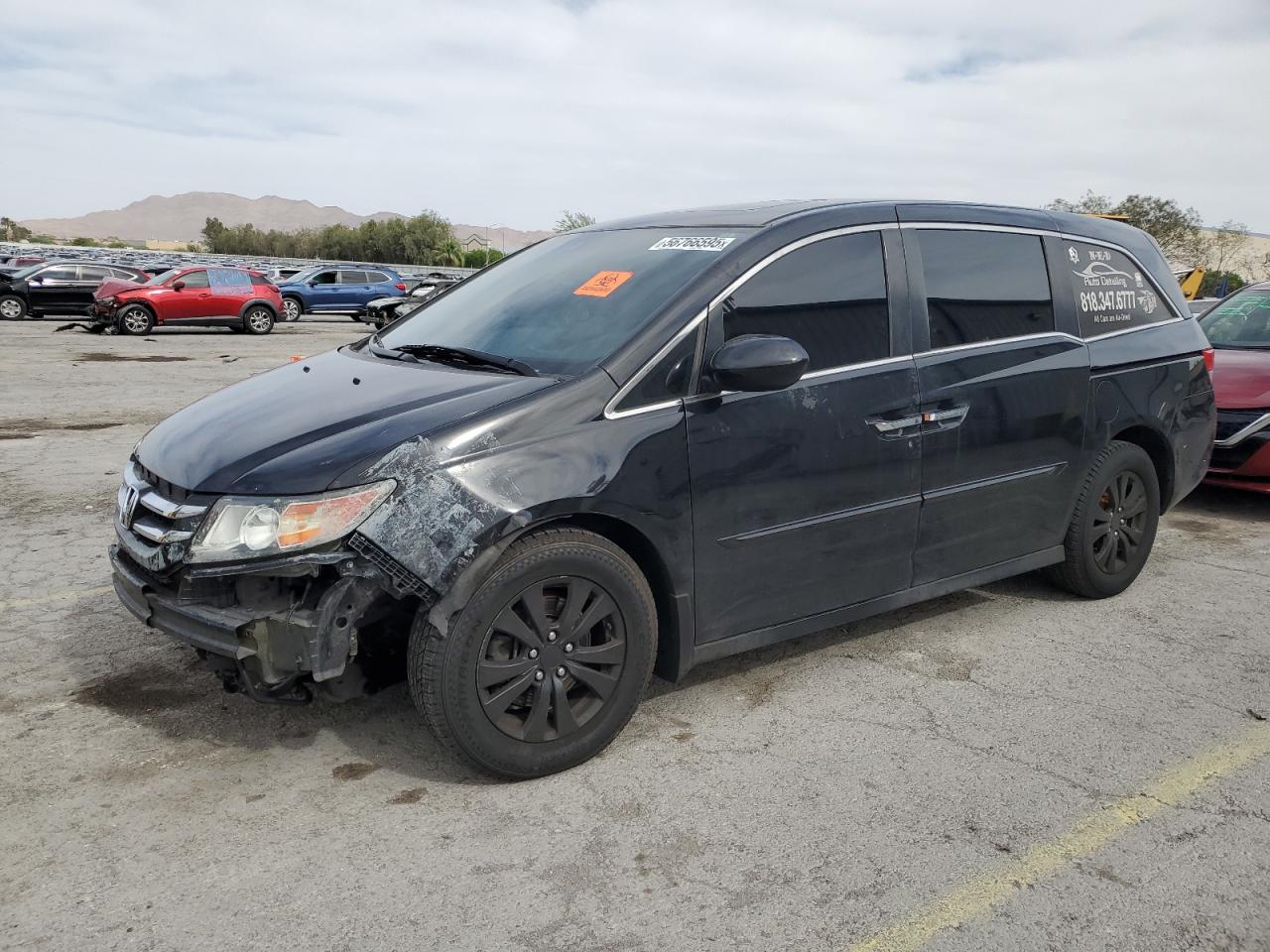 2016 Honda Odyssey Exl for Sale in Las Vegas, NV - Front End