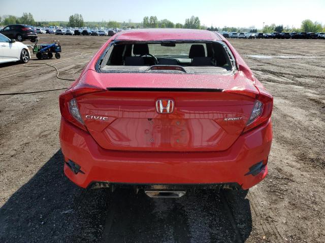  HONDA CIVIC 2019 Czerwony