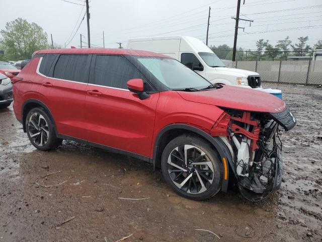  MITSUBISHI OUTLANDER 2022 Czerwony