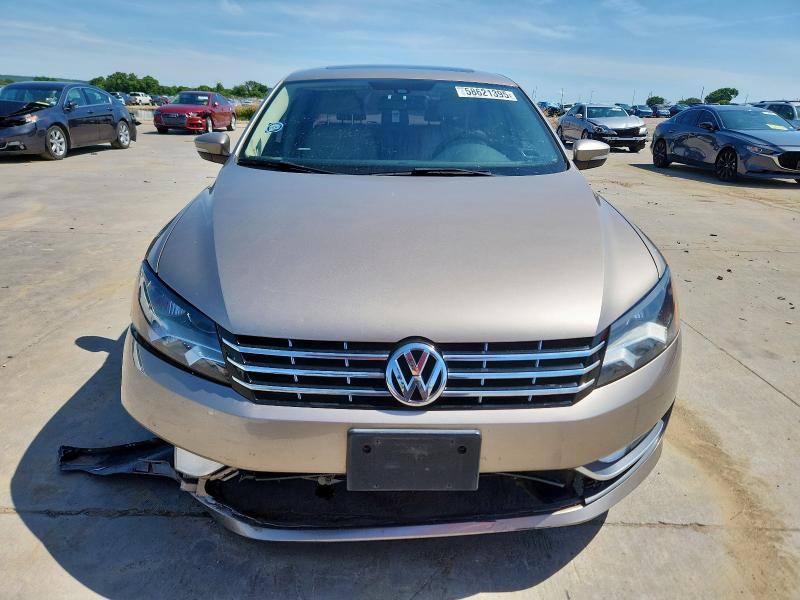  VOLKSWAGEN PASSAT 2015 tan