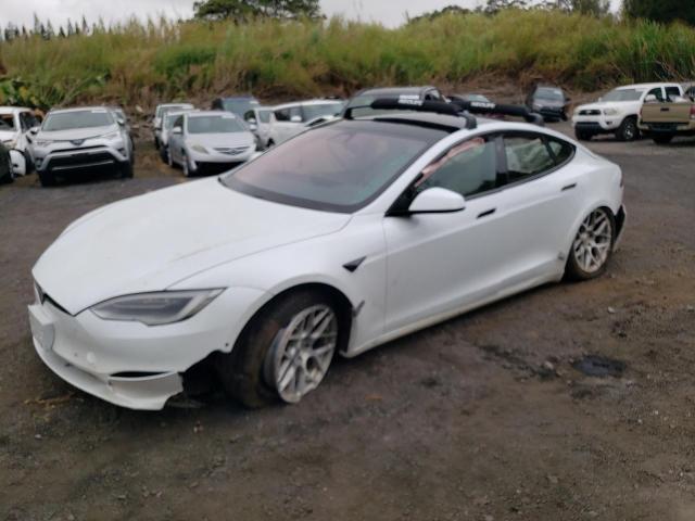  TESLA MODEL S 2021 Білий