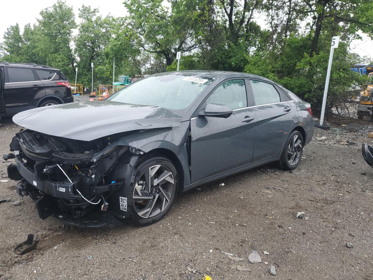 2024 Hyundai Elantra Limited за продажба в Baltimore, MD - All Over