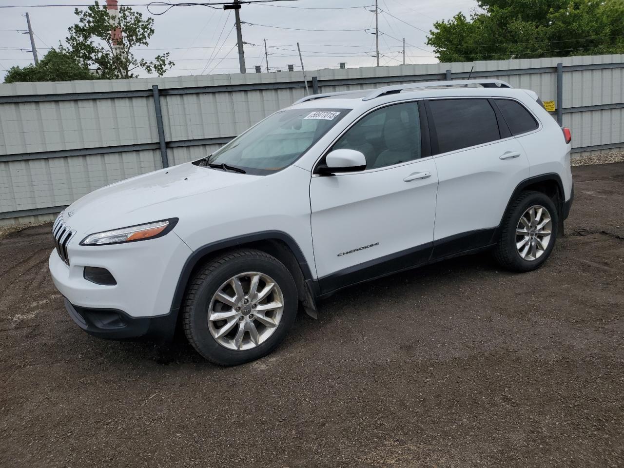 2015 Jeep Cherokee Limited за продажба в Lansing, MI - Minor Dent/Scratches