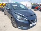 2017 NISSAN MICRA TEKN for sale at Copart BRISTOL