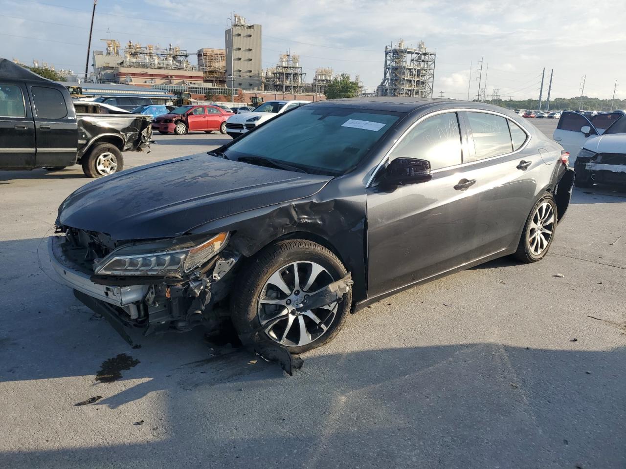 2016 Acura Tlx იყიდება New Orleans-ში, LA - Front End