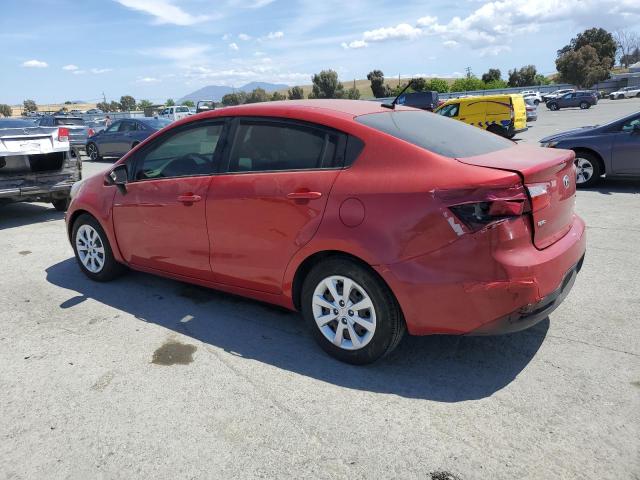 Sedans KIA RIO 2014 Red