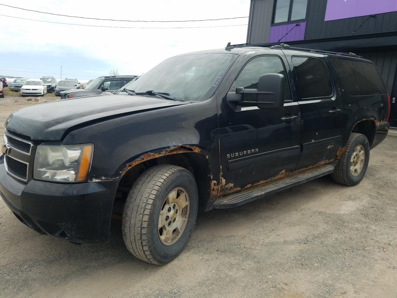 2010 Chevrolet Suburban K1500 Lt na sprzedaż w Montreal-est, QC - Burn