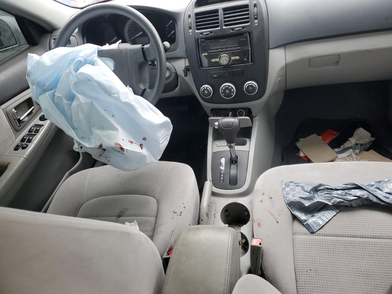 2007 Kia Spectra Ex VIN: KNAFE122875421152 Lot: 55717205