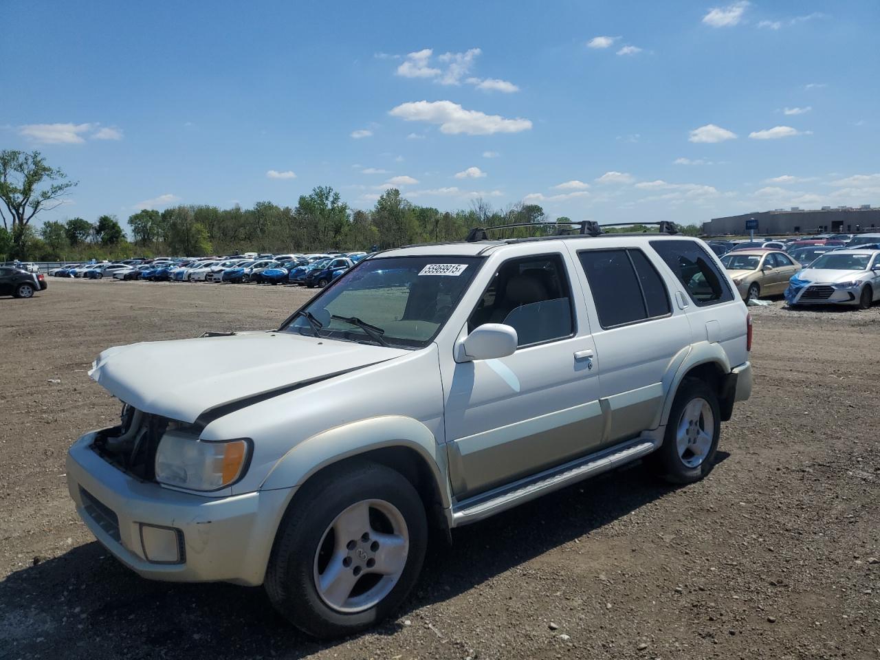 INFINITI QX4 2001. Lot# 80446555. VIN JNRDR07X81W100226. Photo 1