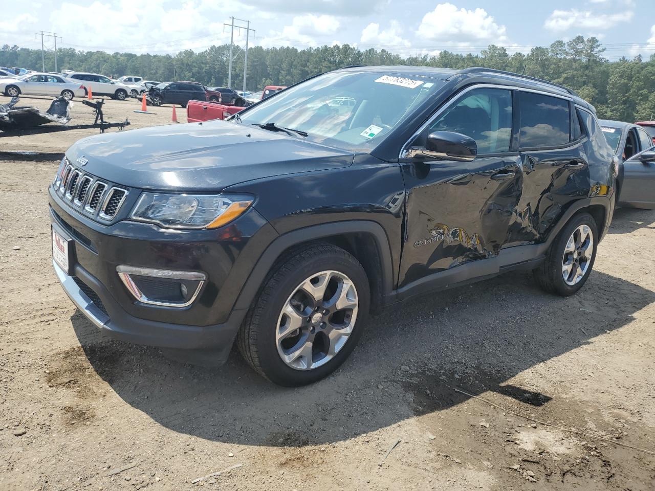 2020 Jeep Compass Limited продається в Greenwell Springs, LA - Side