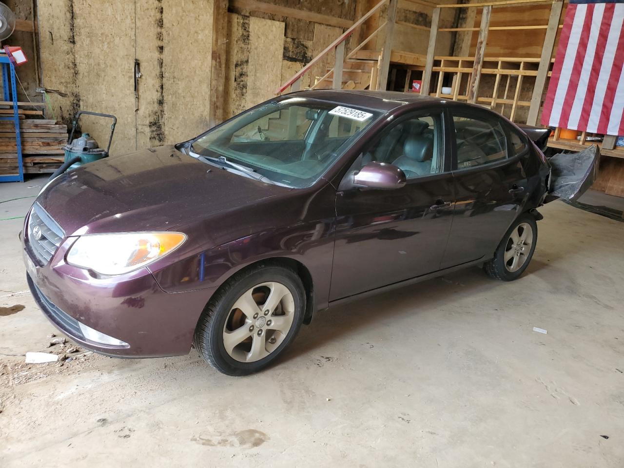 2008 Hyundai Elantra Gls للبيع في Rapid City، SD - Rear End