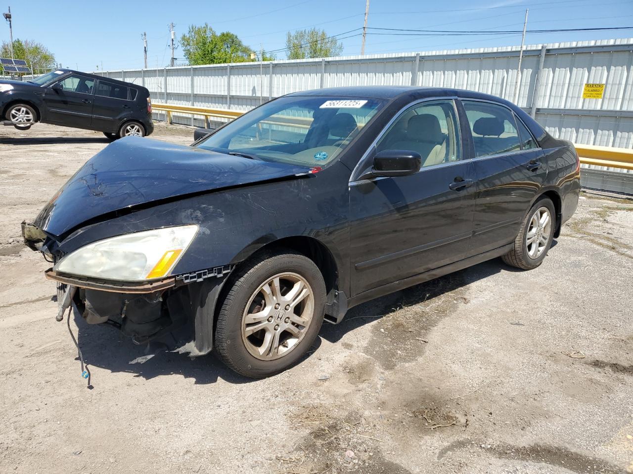 2007 Honda Accord 4D იყიდება Dyer-ში, IN - Front End