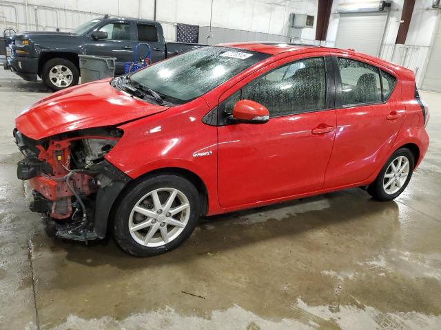Hatchbacks TOYOTA PRIUS 2015 Red