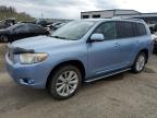 2008 Toyota Highlander Hybrid Limited en Venta en Mcfarland, WI - Mechanical
