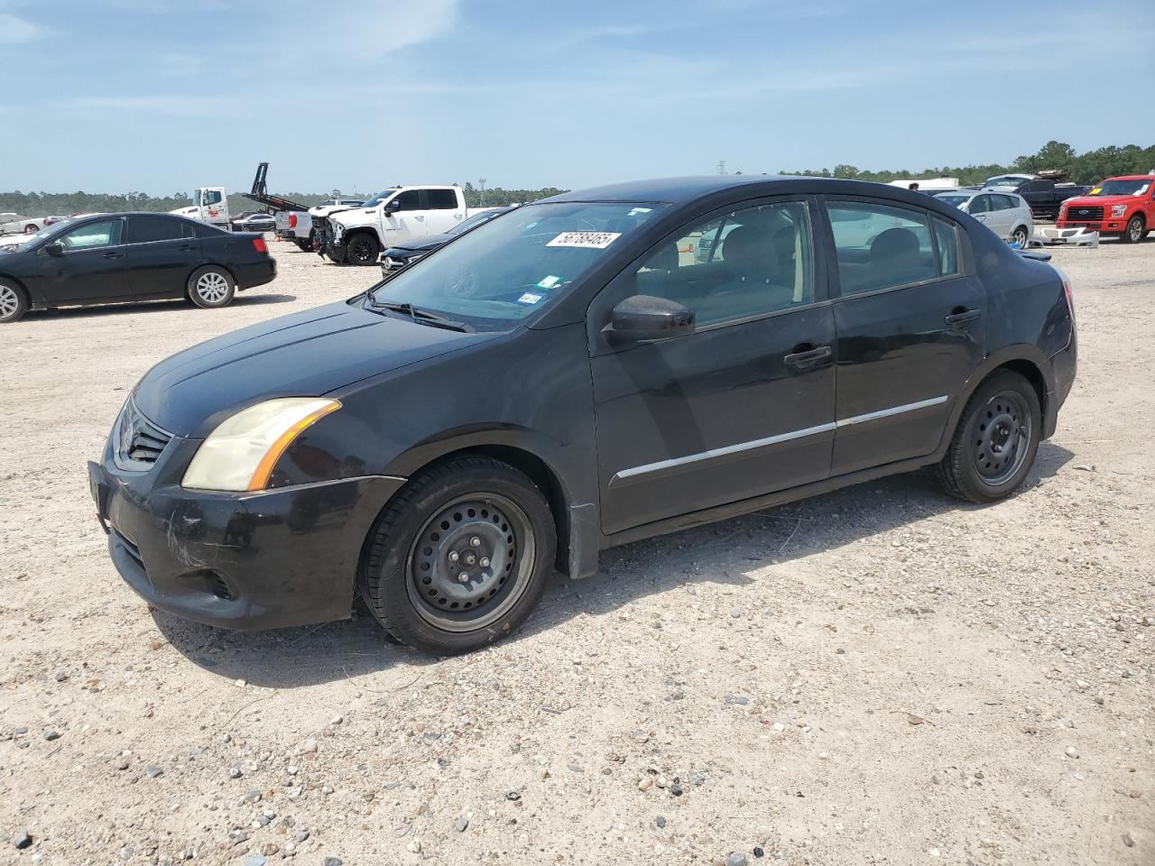 2011 Nissan Sentra 2.0 იყიდება Houston-ში, TX - Undercarriage