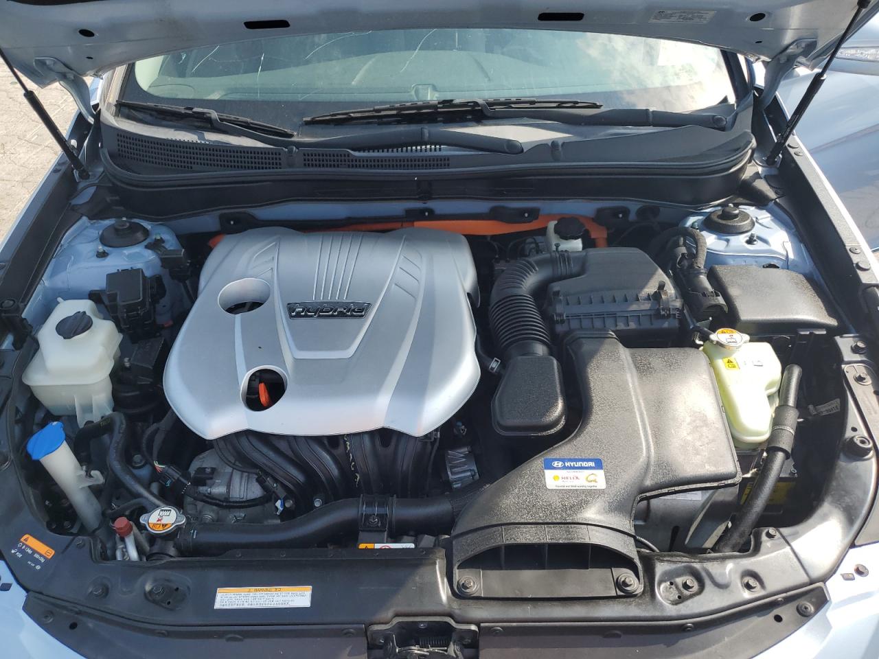 2015 Hyundai Sonata Hybrid VIN: KMHEC4A41FA119132 Lot: 57209165