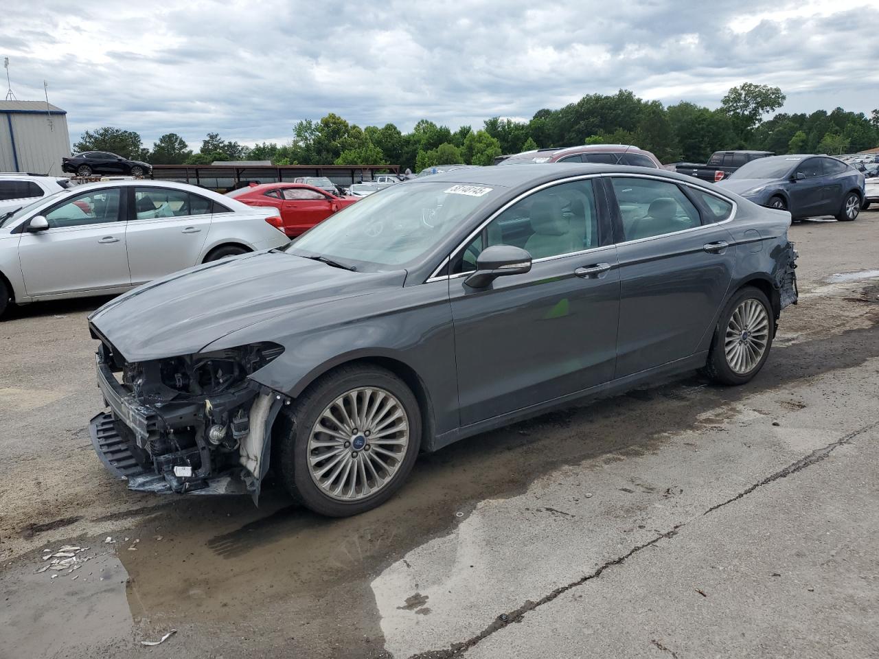 2016 Ford Fusion Titanium zu verkaufen in Florence, MS - Front End