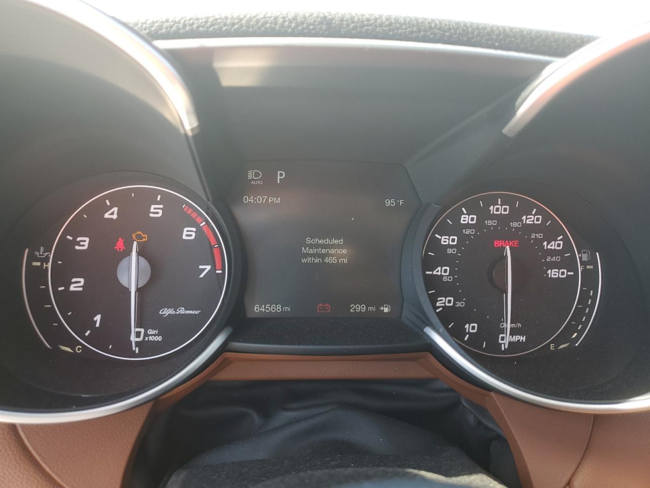 2019 Alfa Romeo Giulia Ti VIN: ZARFAMBN2K7605306 Lot: 56366925