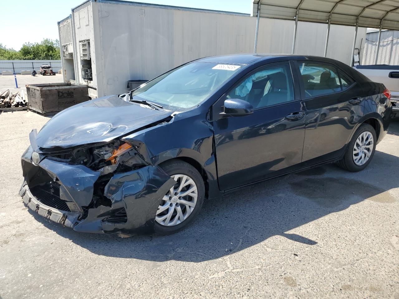 2018 Toyota Corolla L на продаже в Fresno, CA - Front End