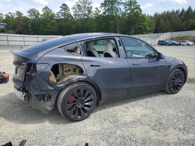  TESLA MODEL Y 2022 Srebrny