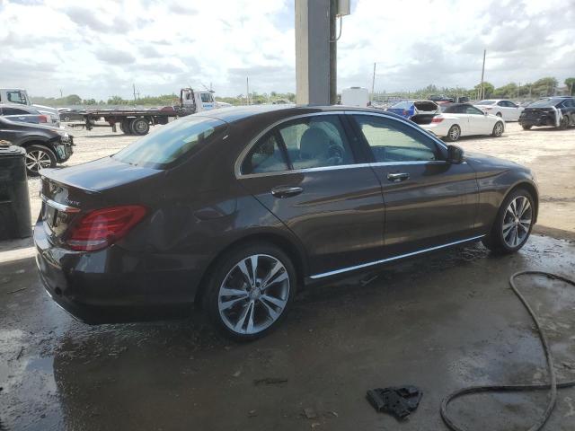 Sedans MERCEDES-BENZ C-CLASS 2016 Brown