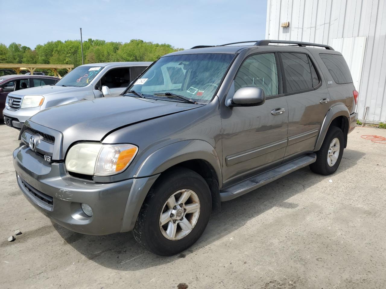 2007 Toyota Sequoia Sr5 للبيع في Windsor، NJ - Minor Dent/Scratches