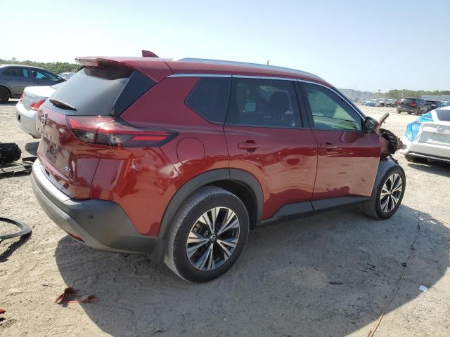  NISSAN ROGUE 2021 Czerwony