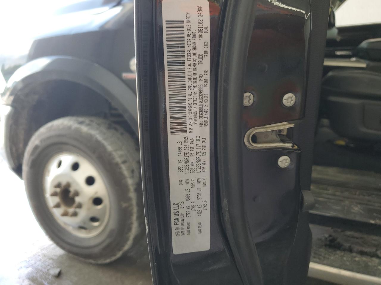 2018 Ram 3500 Laramie VIN: 3C63RRJL0JG320889 Lot: 56722505