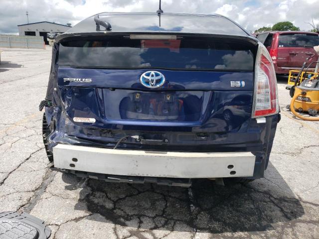 Hatchbacks TOYOTA PRIUS 2012 Granatowy