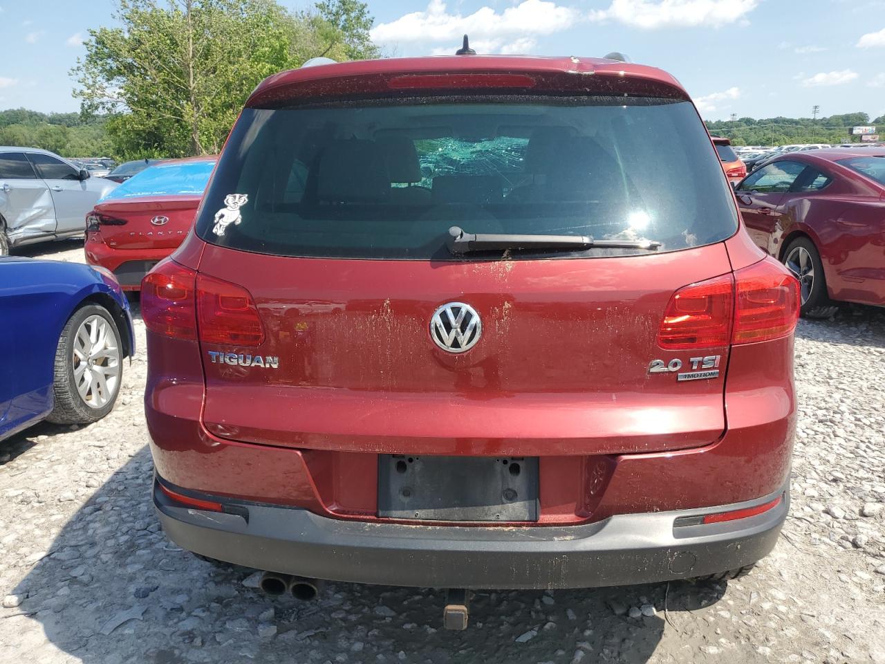 2013 Volkswagen Tiguan S VIN: WVGBV3AX9DW089847 Lot: 58958915