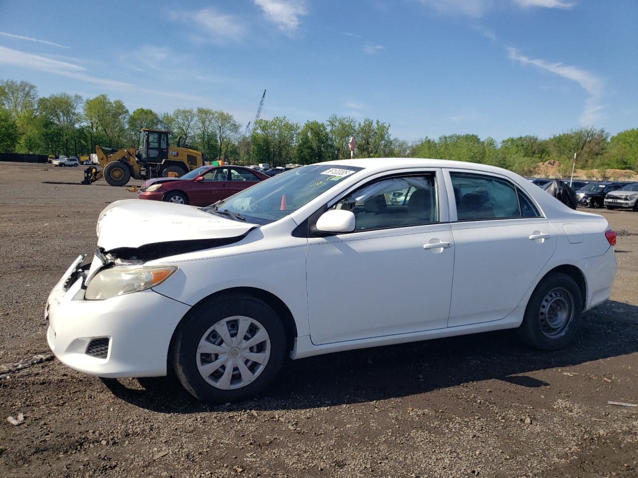 2009 Toyota Corolla Base продається в New Britain, CT - Front End