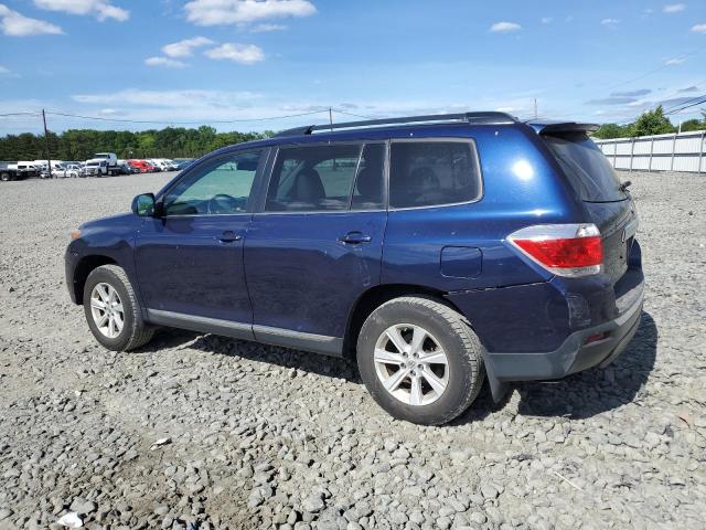  TOYOTA HIGHLANDER 2012 Granatowy