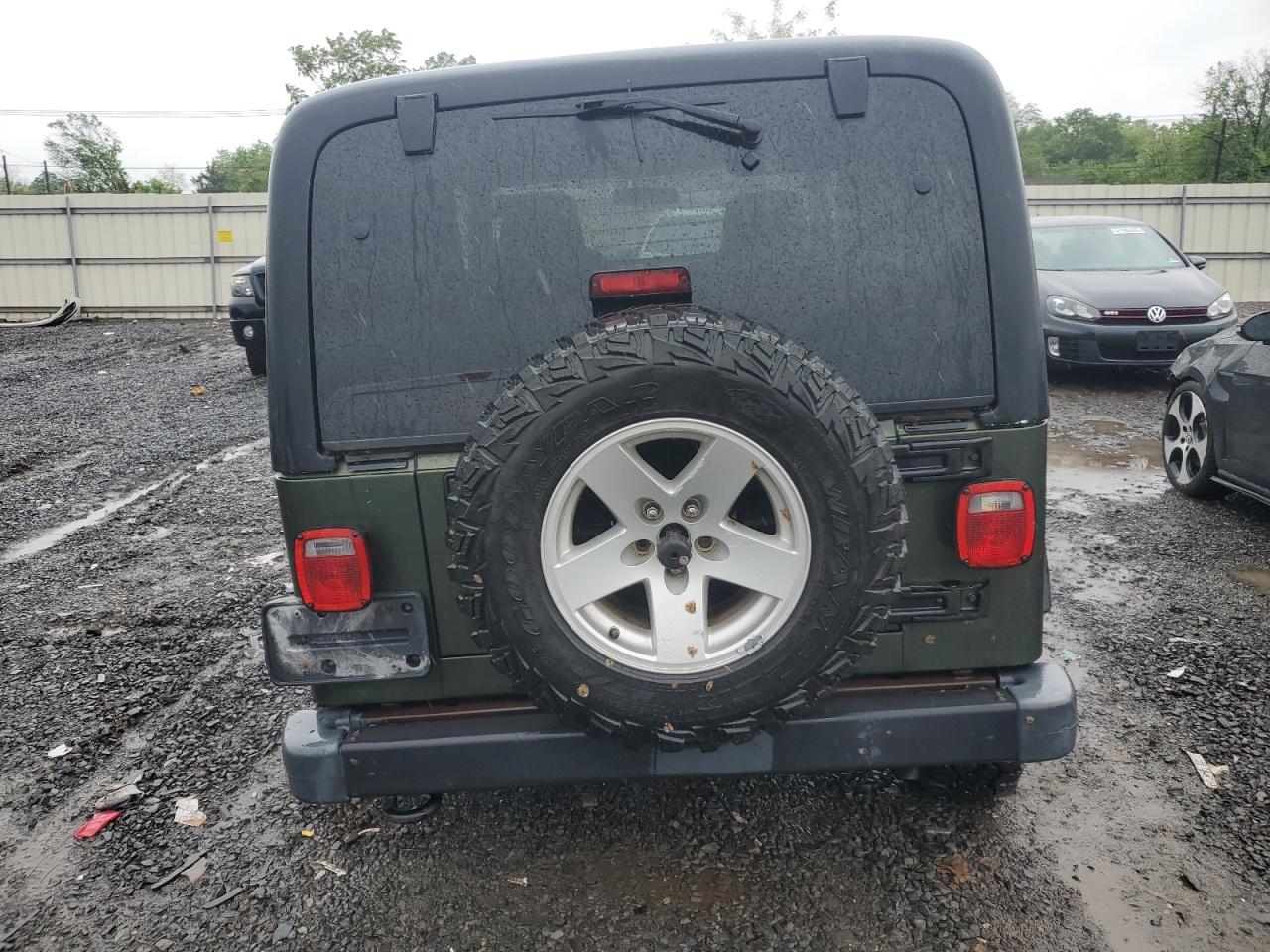 2006 Jeep Wrangler / Tj Unlimited Rubicon VIN: 1J4FA64S86P763965 Lot: 55393015