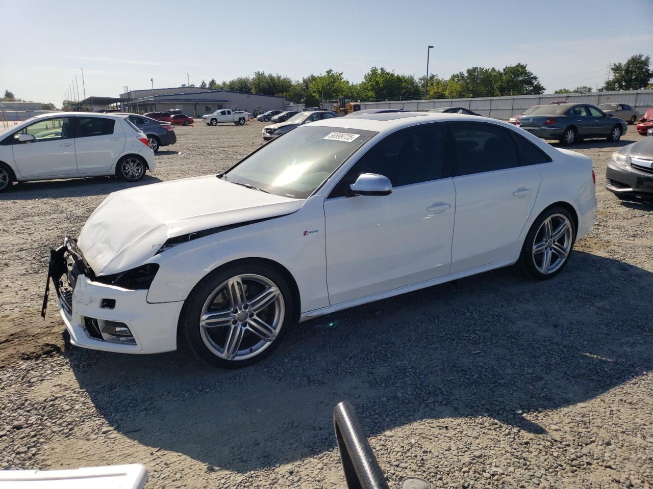 2013 Audi S4 Premium Plus на продаже в Sacramento, CA - Front End