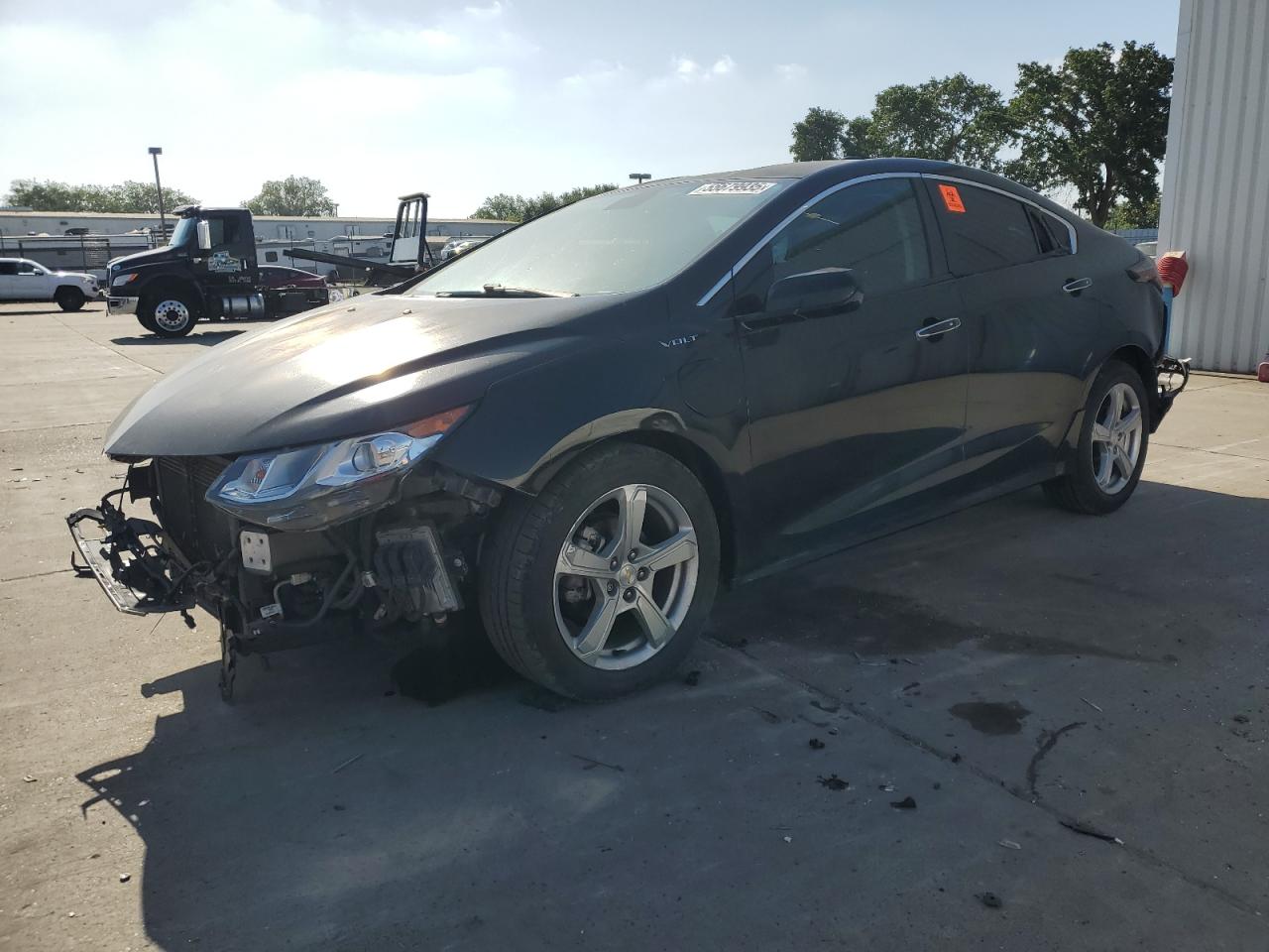 2016 Chevrolet Volt Lt იყიდება Sacramento-ში, CA - Front End