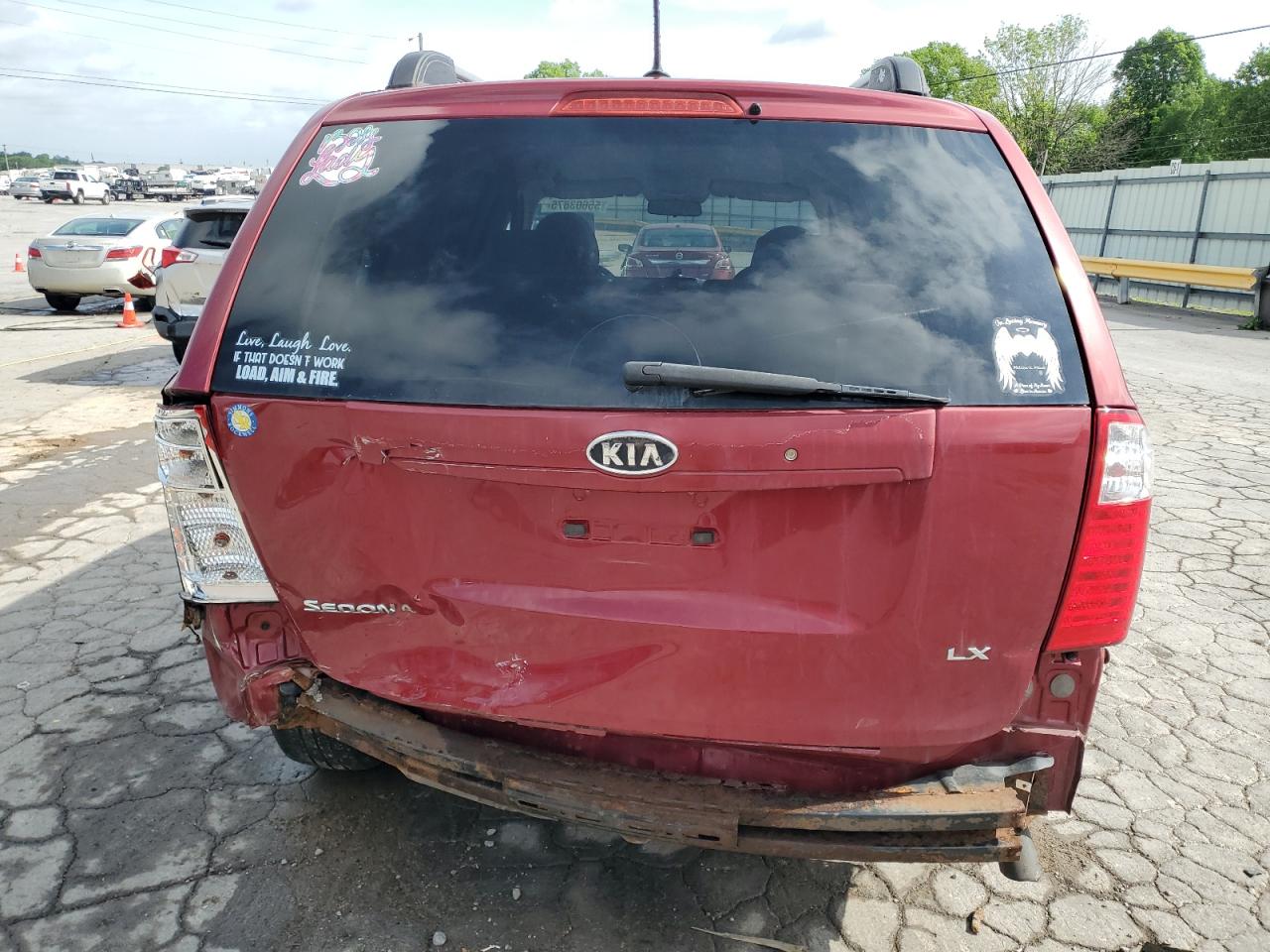 2009 Kia Sedona Ex VIN: KNDMB233596277055 Lot: 55603875