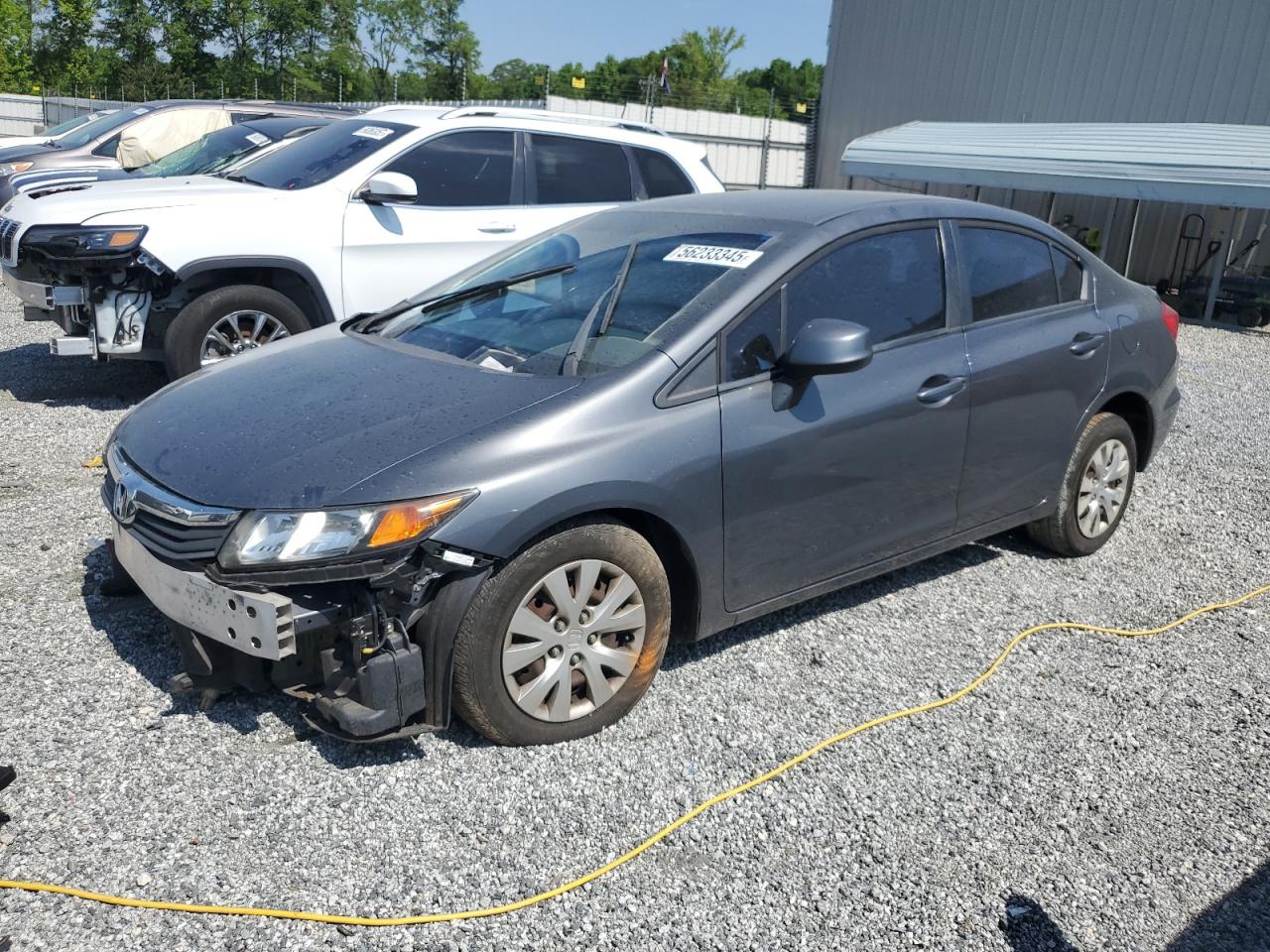 2012 Honda Civic Lx за продажба в Spartanburg, SC - Side