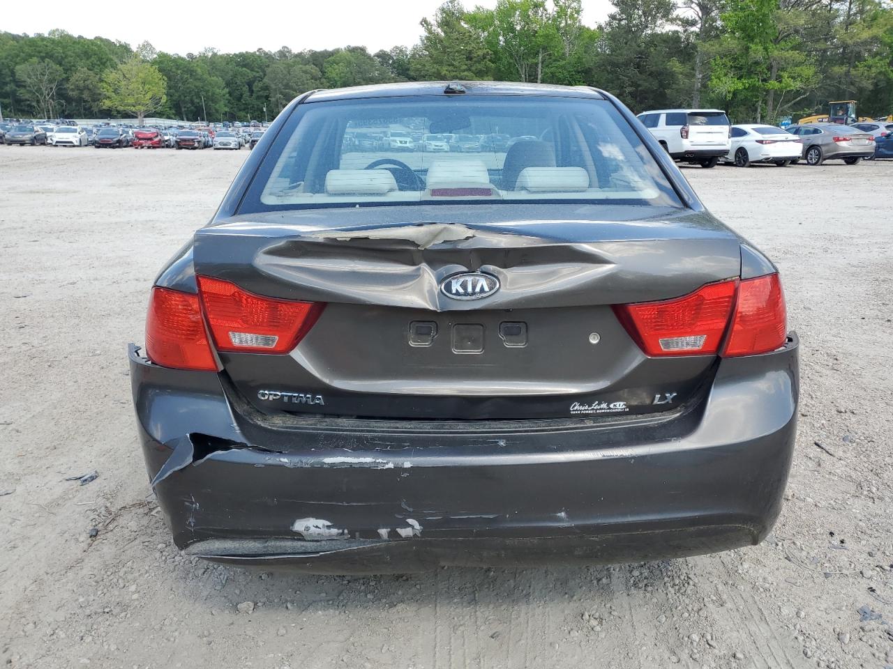 2009 Kia Optima Lx VIN: KNAGE228595316537 Lot: 55675395