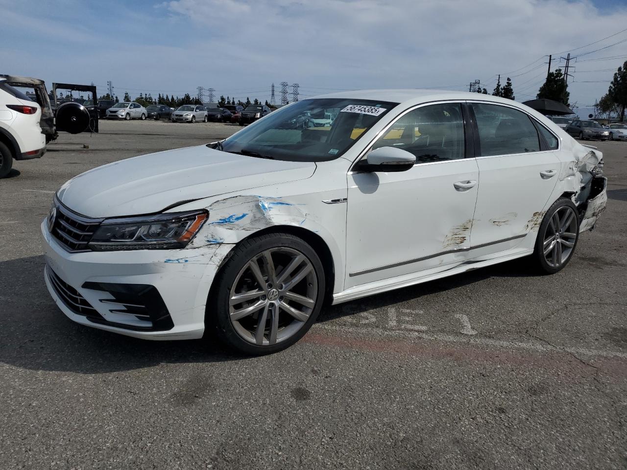 2017 Volkswagen Passat R-Line en Venta en Rancho Cucamonga, CA - Front End