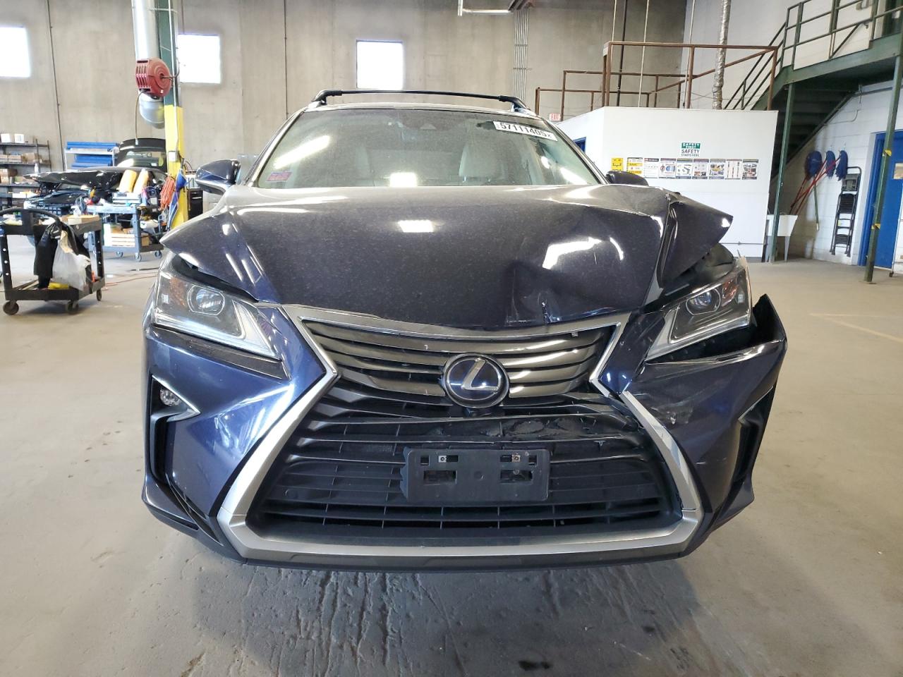 2018 Lexus Rx 450H Base VIN: 2T2BGMCA9JC021481 Lot: 57111405