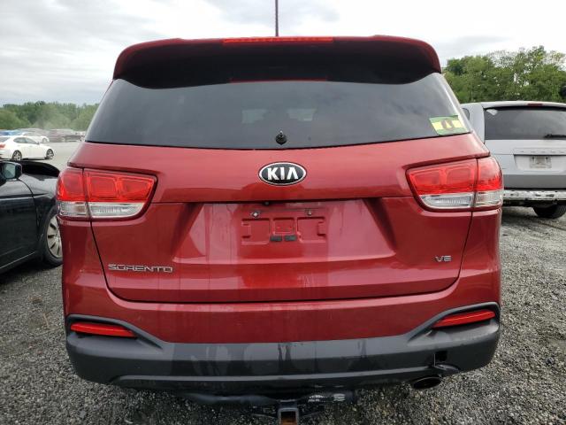  KIA SORENTO 2016 Czerwony