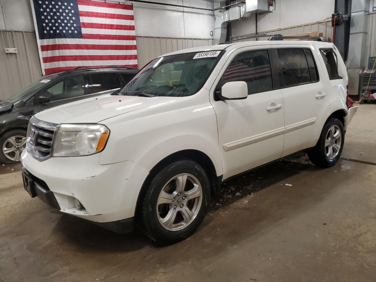 2013 Honda Pilot Exl за продажба в Casper, WY - Rear End
