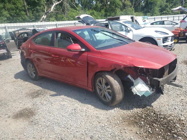  HYUNDAI ELANTRA 2017 Czerwony