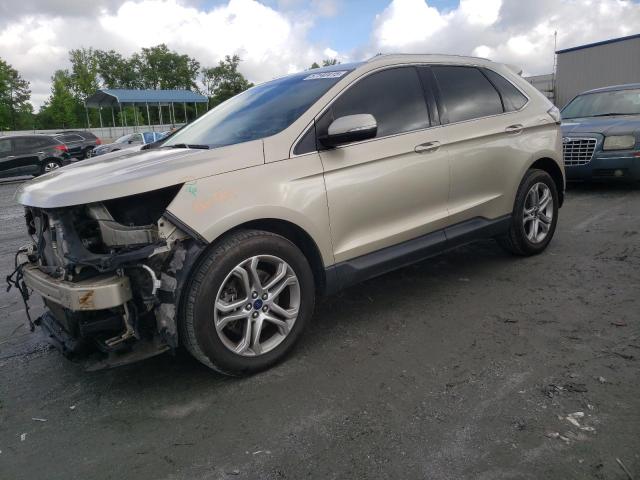  FORD EDGE 2017 tan