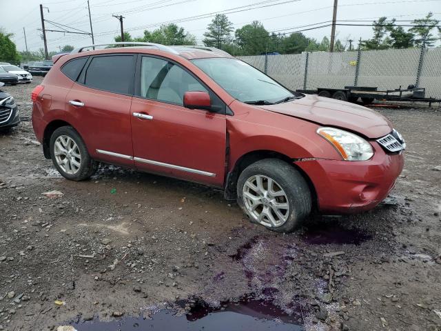  NISSAN ROGUE 2013 Red
